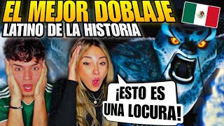 ESPAÑOLA queda ASOMBRADA por ESTE DOBLAJE de MÉXICO 🇲🇽😱 REACCIÓN [upl. by Rebane]