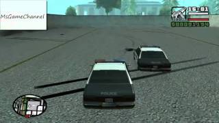 Técnica de Detención  Prueba 10 de la Autoescuela  GTA San Andreas [upl. by Zucker]