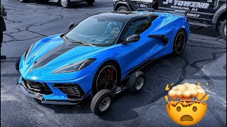 Corvette C8 Stingray Z51 3LT blows engine two weeks after NCM delivery [upl. by Aztinad]