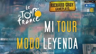 41 Ganar en Modo Leyenda  Tour de France  Legendarios  PS4 Español ★Gameplay [upl. by Marys]