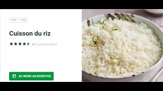 Réussir la cuisson du riz au Thermomix [upl. by Bonnes310]