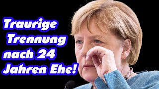 Angela Merkel amp Joachim Sauer Scheidung Traurige Trennung nach 24 Jahren Ehe [upl. by Nnalyrehc]