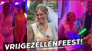 SACHA HAAR VRIJGEZELLENFEEST💃 WE MOGEN NOG 1X HELEMAAL LOS GAAN 😳🥳  VLOG 258 [upl. by Eissat]