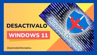 🟡Como DESACTIVAR WINDOWS DEFENDER en WINDOWS 11 ✅ Nuevo método [upl. by Justis557]