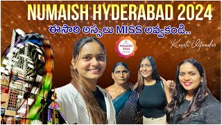 Numaish 2024 hyderabad  Nampally Exhibition  Complete Tour With Prices NamastheMacha [upl. by Jarin286]