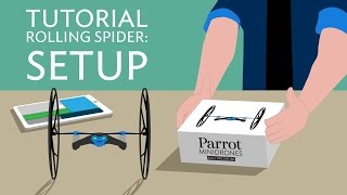 Parrot Rolling Spider  Tutorial 1  Setup [upl. by Cleavland711]