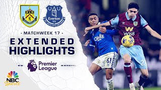 Burnley v Everton  PREMIER LEAGUE HIGHLIGHTS  12162023  NBC Sports [upl. by Grossman833]