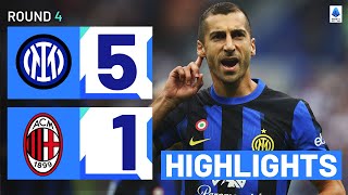 InterMilan 51  Inter claim city bragging rights Goals amp Highlights  Serie A 202324 [upl. by Lanta498]