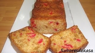 Plum cake con fruta confitada [upl. by Breeze469]