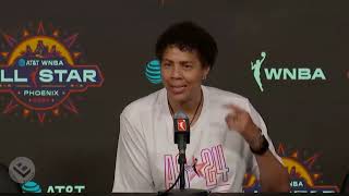 Cheryl Miller on Coaching the WNBA AllStars Leagues Rise Caitlin Clark amp Angel Reese Team USA [upl. by Lauree]