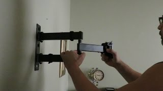 Como instalar un soporte de tv articulado o brazo [upl. by Sadowski625]