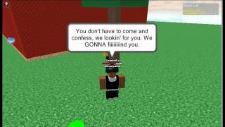 Antoine Dodson  Bed Intruder Song  ROBLOX Edition [upl. by Sells]