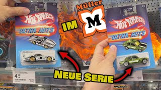 NEUE HOT WHEELS ULTRA HOTS Serie im MÜLLER gefunden  Hot Wheels Hunt im Aldi Müller amp Co [upl. by Kanal919]