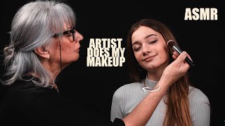 ASMR  MAKEUP ARTIST does my MAKEUP Makeup tutorial [upl. by Kore]