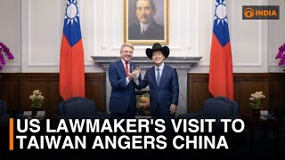 US lawmakers visit to Taiwan angers China  DD India News Hour [upl. by Pournaras]