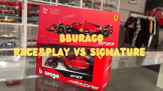 Differenza modellini F1 143 Bburago Signature e RaceampPlay [upl. by Shieh168]