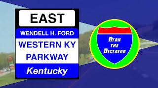 KY PARKWAYS Western Kentucky Parkway EAST [upl. by Senalda]