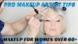 How to do Makeup on Women over 60 Makeup Tutorial  mathias4makeup [upl. by Nahtaoj]