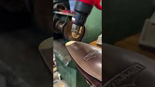 shoes leatherrepair shoeshiner repairshoes handmade automobile restoration [upl. by Esinnej]