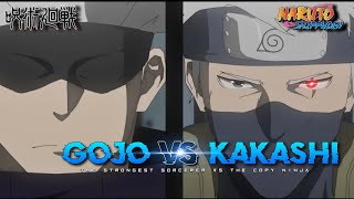 Gojo VS Kakashi FULL FIGHT ANIMATION IN HINDI  Jujutsu Kaisen Vs Naruto HD [upl. by Teemus]