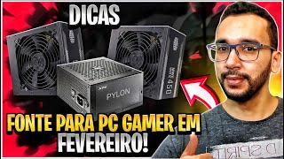 Não sabe qual FONTE comprar Assista antes de montar seu PC GAMER em 2022 [upl. by Sergio]