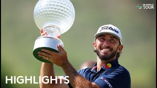 Max Homas WINNING Highlights  2023 Nedbank Golf Challenge [upl. by Candyce]