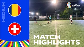 RomaniaSvizzera 23 gol e highlights  MEDIUM Euro 2024 [upl. by Yeruoc170]