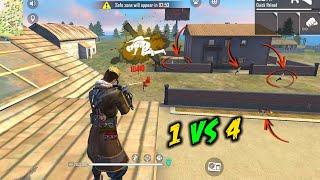 Unbeatable AWM Solo vs Squad OverPower Gameplay  Garena Free Fire [upl. by Inot]