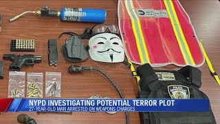 NYPD investigating potential terror plot [upl. by Culhert837]