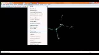 Hyper Chemsingle point and geometry optimization [upl. by Kitty]