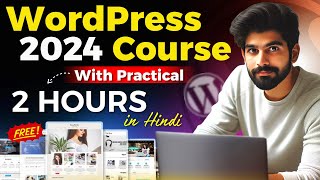 WordPress Full Course for Beginners 2024  How to Create a Website for Free Beginner to Pro [upl. by Enyaj975]