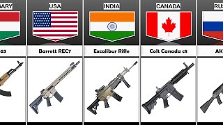 Assault Rifle From Different Countries Part 2 [upl. by Ameline]