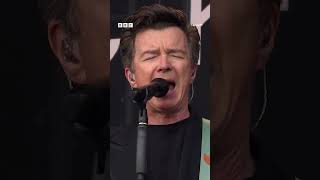 Rick Astley covers a festival anthem [upl. by Llevrac]