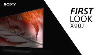 FIRST LOOK Sony X90J BRAVIA XR TV [upl. by Agan]