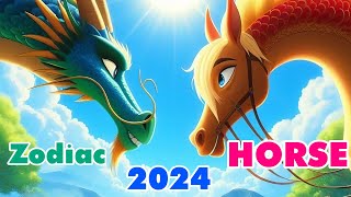 HORSE 2024 Zodiac Horse Prediction  The Year of the Green Wood Dragon 【Master Tsai】 [upl. by Ashti]