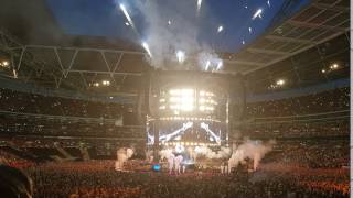 ADELE live concert LONDON Wembley Stadium  quotSet Fire To The Rainquot  28 June 2017 [upl. by Caesaria]