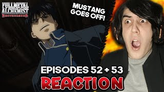 Mustang vs Envy is SO INCREDIBLE  Fullmetal Alchemist Brotherhood Dub  Episode 52  53 Reaction [upl. by Frances]