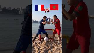 Morocco 🇲🇦 vs france 🇫🇷 morocco france football shorts [upl. by Ruttger]