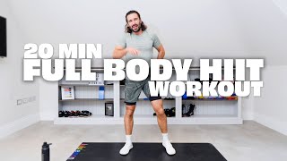 20 Minute FULL BODY HIIT Workout  The Body Coach TV [upl. by Dustie926]