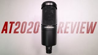 AudioTechnica AT2020 Cardioid Condenser Mic Review  Test vs MXL770 MXL990 Ember More [upl. by Noimad]