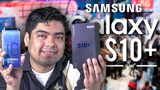 Unboxing Samsung Galaxy S10 Clone Español [upl. by Nwahshar55]