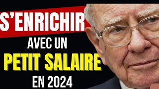 Comment Bâtir Une Fortune Avec Un Petit Revenu en 2024 [upl. by Radec]