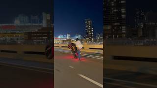 Petco Park foryou padres motorcycle Bikelife Wheelies Petco Mlb stunt Lights Downtown [upl. by Crescen]