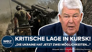 PUTINS KRIEG Ukraine in Kursk in Bedrängnis ExGeneral erklärt welche Möglichkeiten es jetzt gibt [upl. by Wieren214]