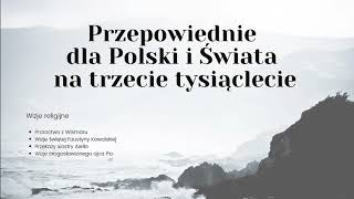 7 Wizje religijne  Ojciec Pio  Przepowiednie dla Polski i Świata na trzecie tysiąclecie [upl. by Knudson]