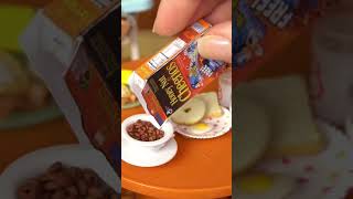 Doll morning Routine With Healthy Mini Breakfast [upl. by Pearman]