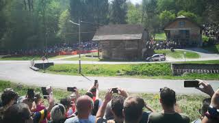 Sebastian Ogier WRC Croatia Rally Kumrovec Drift [upl. by Segalman]