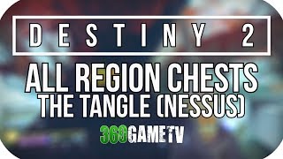 Destiny 2 All The Tangle Region Chest Locations Nessus Planet Region Chests Locations Guide [upl. by Vernice240]