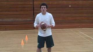 Nike Quarterback Drills With Rivals 2 Ranked Freshman QB [upl. by Joseito]