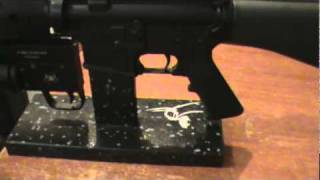 SPIKES TACTICAL AR15 GUNSMITH MAG WELL BLOCK AND STAND REVIEW [upl. by Anol]